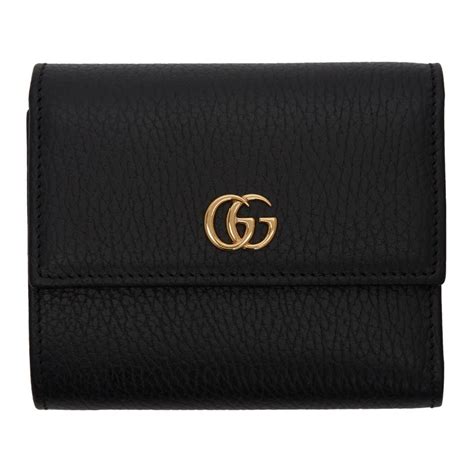 gucci trifold wallet women's.